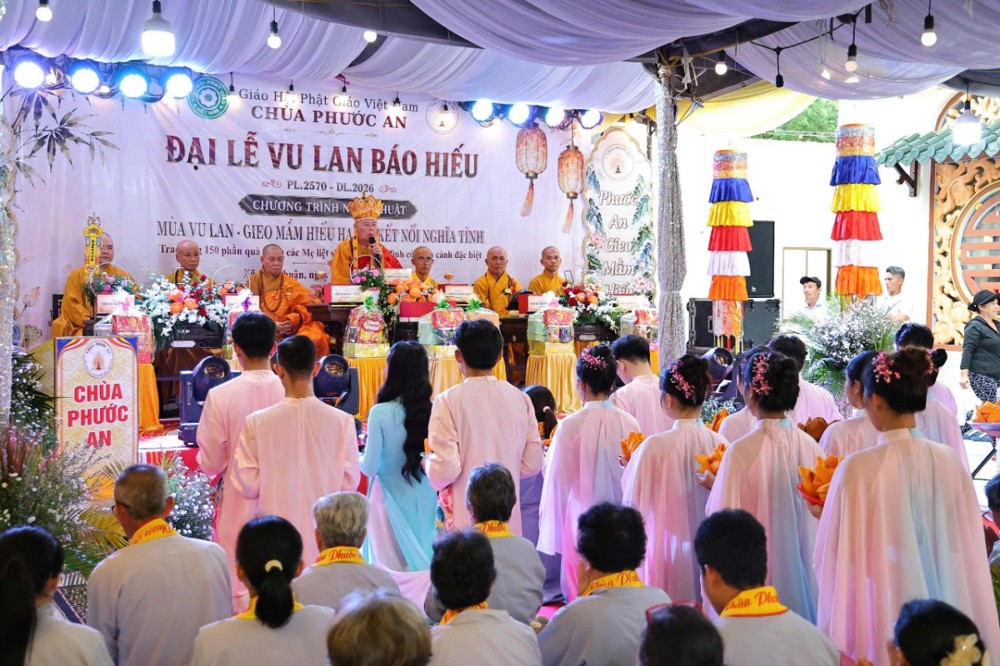 Đồng Tháp: Chùa Phước An trang nghiêm tổ chức Đại lễ Vu lan Báo hiếu và chương trình văn nghệ “Mùa Vu Lan – Gieo Mầm Hiếu Hạnh – Kết Nối Nghĩa Tình” PL.2570