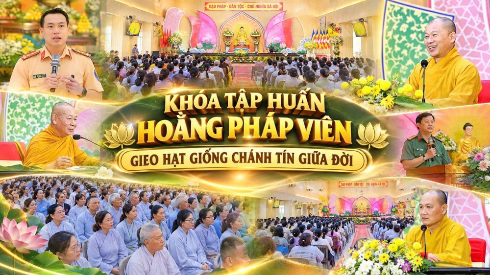 [Video] Khóa tập huấn Hoằng pháp viên: Gieo hạt giống Chánh tín giữa đời