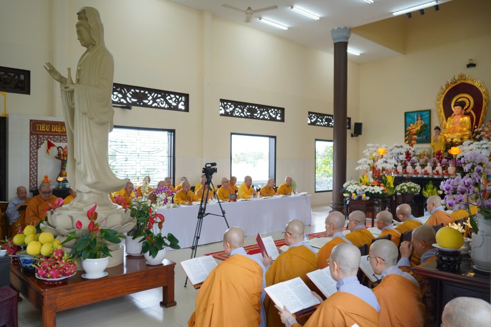 Đồng Tháp: Chùa Tịnh Nghiêm trang nghiêm tổ chức Hoàn nguyện Pháp đàn Địa Tạng - viên thành tâm nguyện trì tụng 500 bộ Kinh Địa Tạng