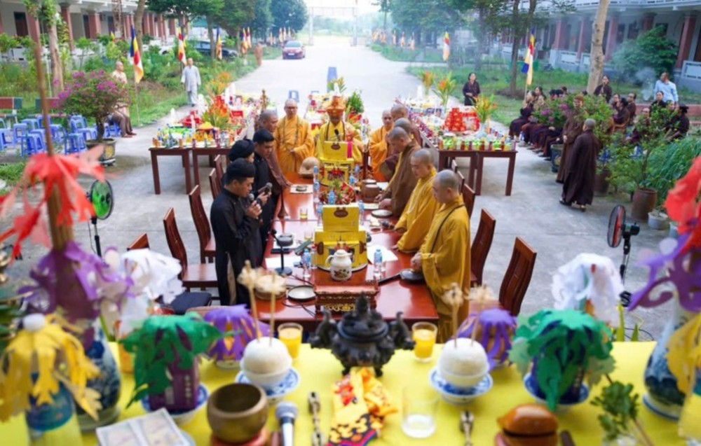 Phú Thọ: Hạ trường Trung tâm Phật giáo Hùng Vương trang nghiêm thiết lễ Mông Sơn Thí Thực