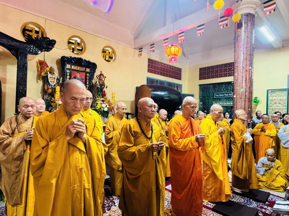 TP.HCM: Trang nghiêm khai mạc khóa niệm Phật “Bách Nhựt Trì Danh” lần thứ 61 tại Nhất Nguyên Bửu Tự