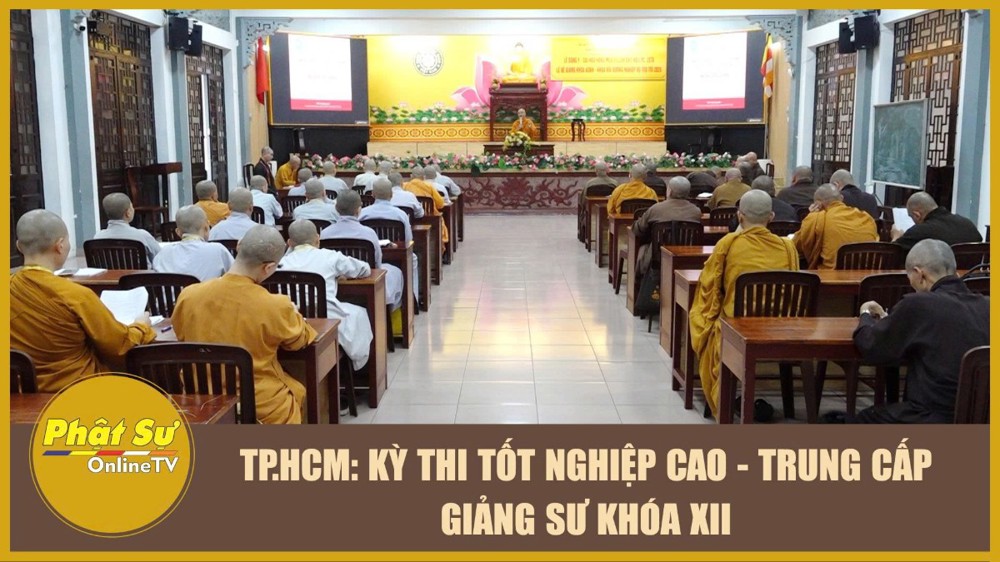 [Video] TP.HCM: Kỳ thi tốt nghiệp Cao - Trung cấp giảng sư khóa XII