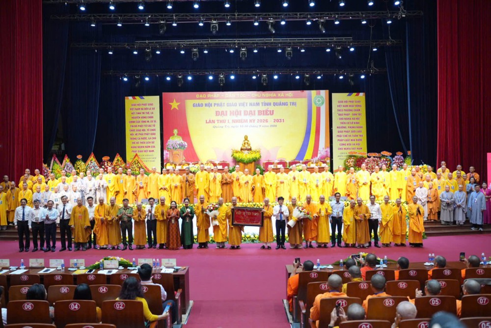 Quảng Trị: HT. Thích Tánh Nhiếp tái suy cử trưởng ban BTS tại Đại hội Đại biểu Phật giáo Phật giáo tỉnh Quảng Trị lần thứ I