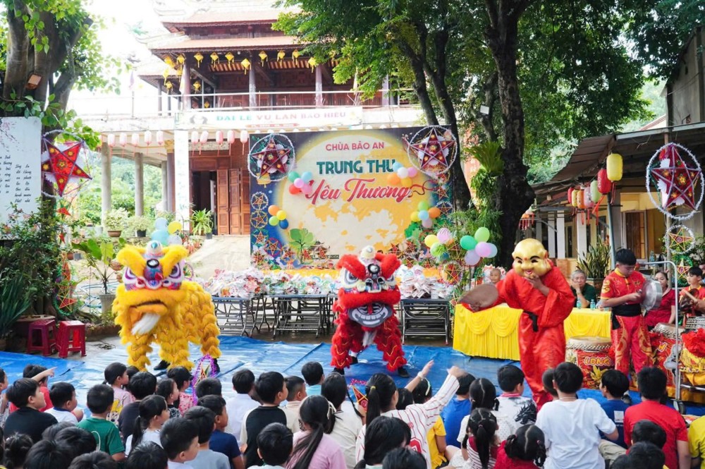 Đồng Nai: Chùa Bảo An tổ chức chương trình “Trung thu yêu thương” cho thiếu nhi