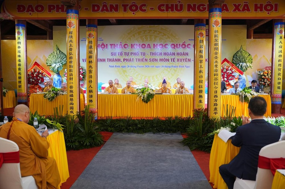 Hội thảo khoa học về Sư Tổ Phổ Tụ và hành trình phát triển Sơn môn Tế Xuyên – Bảo Khám