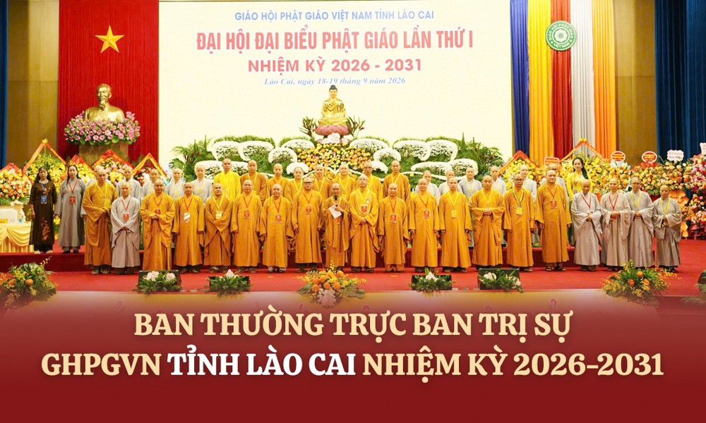 Danh sách và chức danh Ban Thường trực Ban Trị sự GHPGVNtỉnh Lào Cai, nhiệm kỳ 2026-2031