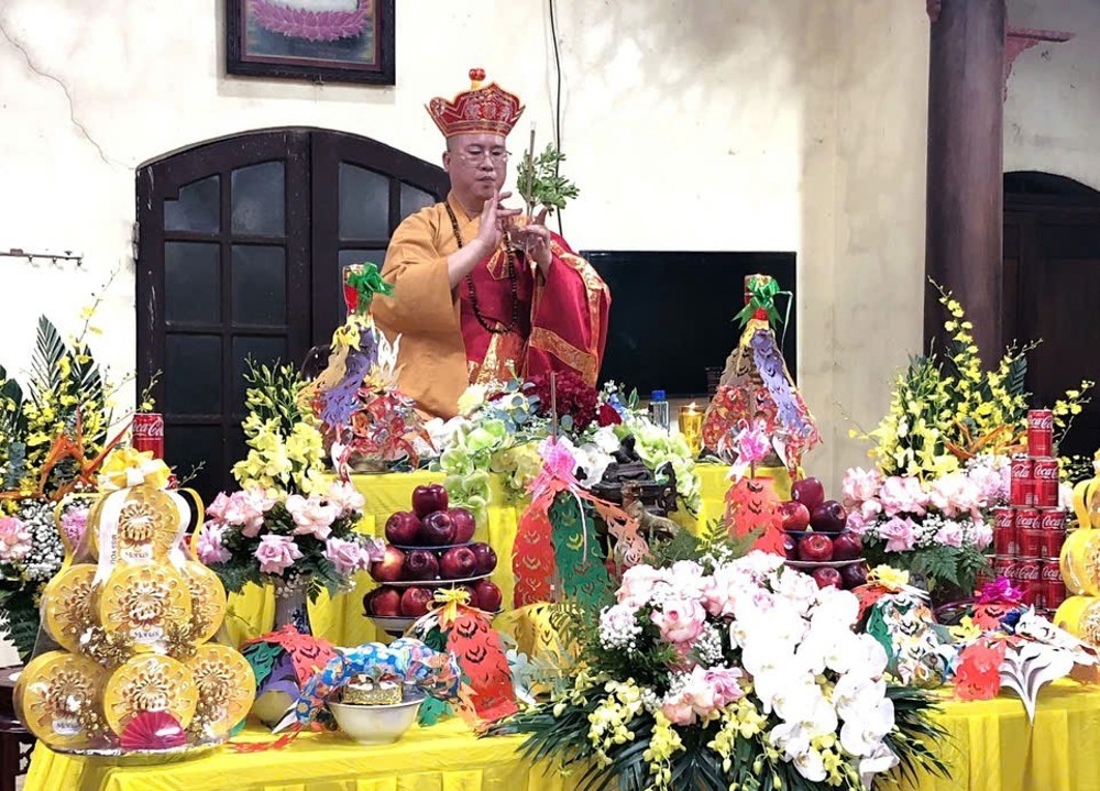 Ninh Bình: Hạ trường chùa Phúc Long tổ chức Đại đàn Mông Sơn Thí thực cầu nguyện quốc thái dân an