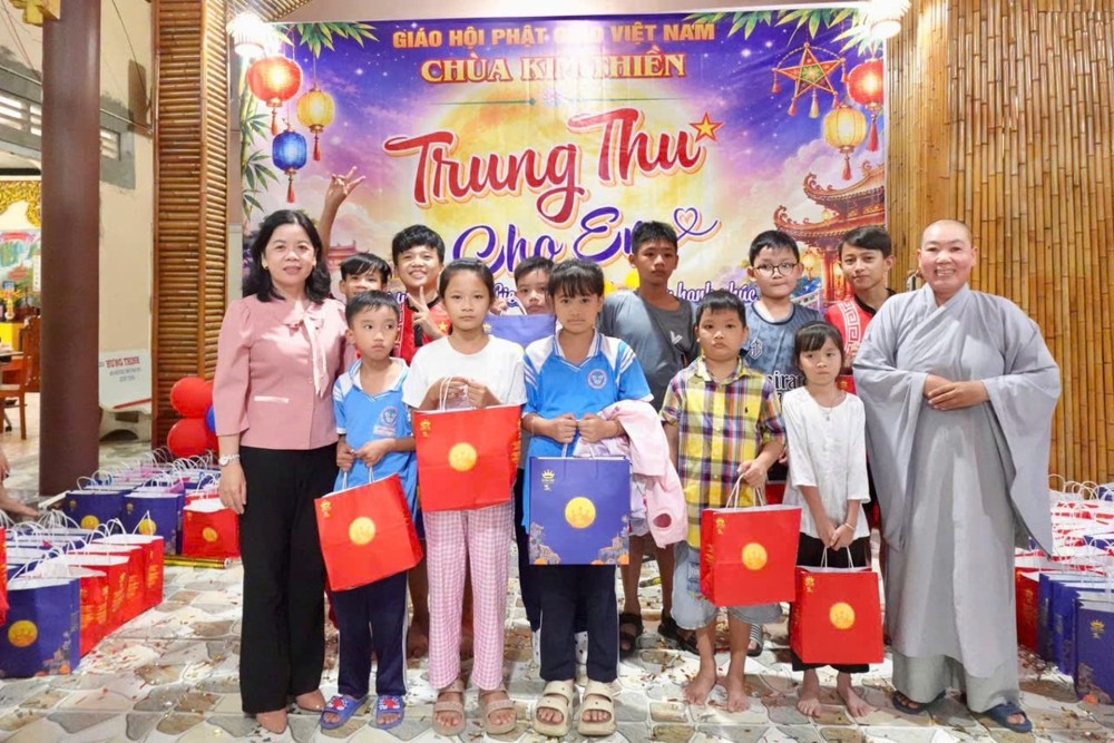 Đồng Tháp: Chùa Kim Thiền tổ chức chương trình Trung thu cho em năm 2026