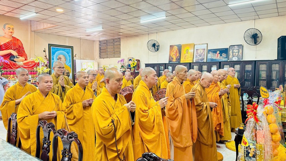 Vĩnh Long: Trang nghiêm Lễ tưởng niệm lần thứ 20 ngày viên tịch cố Hòa thượng Thích Phước Hội