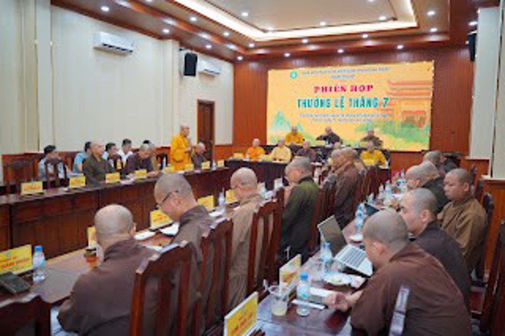 Đồng Tháp: Ban Trị sự Phật giáo tỉnh tổ chức Phiên họp Thường lệ tháng 7 năm Bính Ngọ - DL.2026