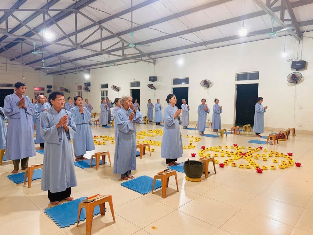 Thanh Hóa: Khóa tu niệm Phật một ngày tháng 7 tri ân và báo đáp Tứ trọng ân