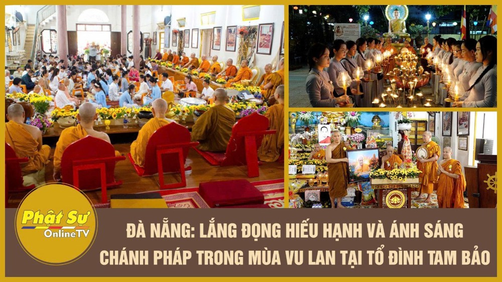 [Video] Đà Nẵng: Lắng đọng hiếu hạnh và ánh sáng chánh pháp trong mùa Vu lan tại Tổ đình Tam Bảo