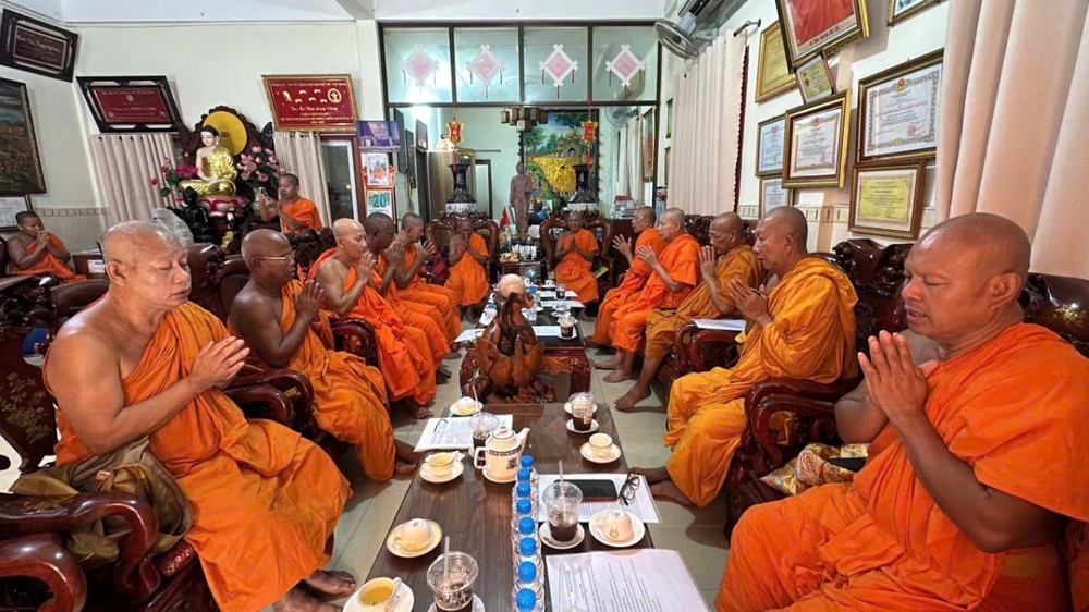 TP. HCM: Phiên họp chuyên đề Phật giáo Nam tông Khmer 