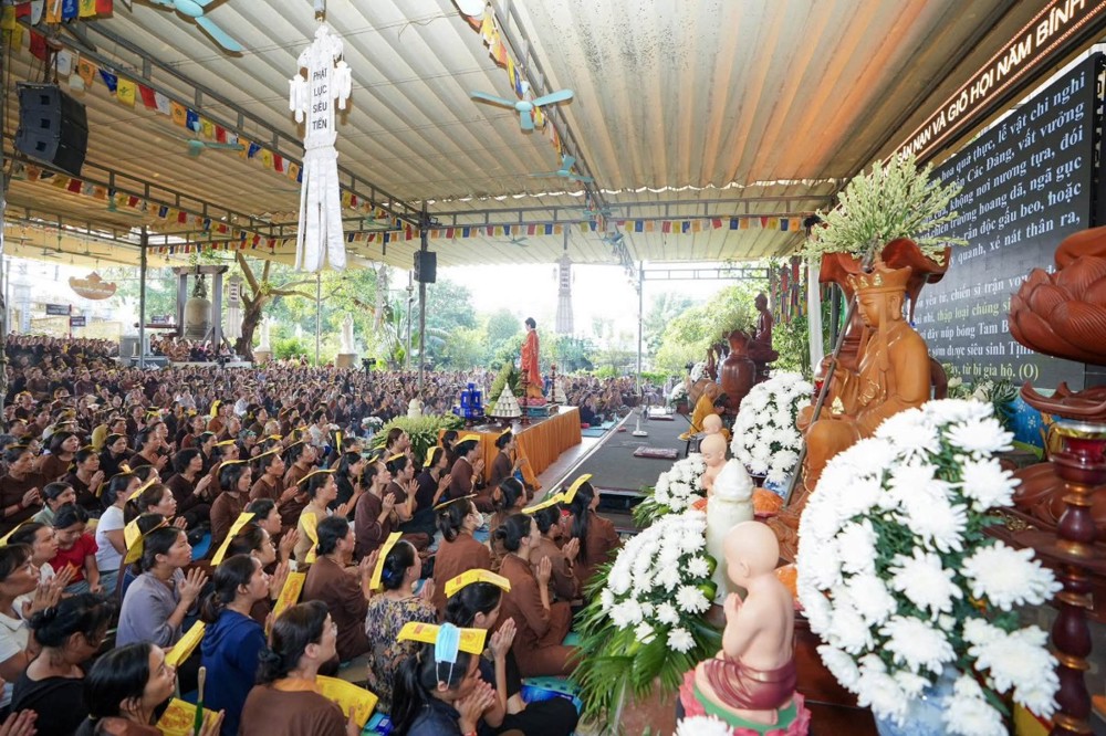 Hà Nội: Chùa Tân Hải tổ chức Pháp hội cầu siêu vong linh thai nhi sản nạn nhân dịp Tết Trung thu năm Bính Ngọ