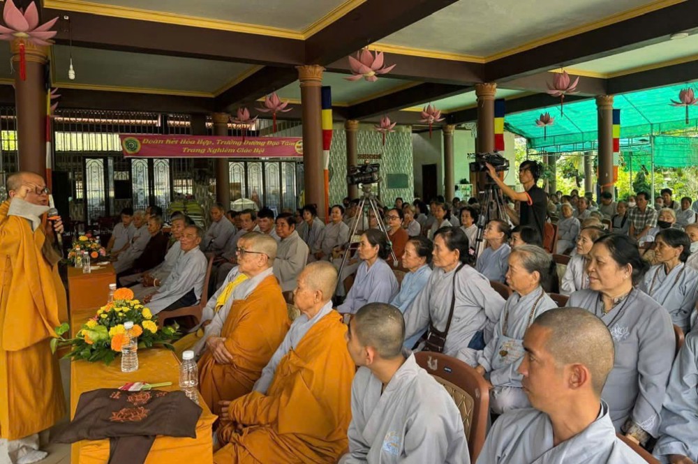 Đồng Nai: Khóa tu Một ngày an lạc lần thứ 151 tại chùa Phước Điền