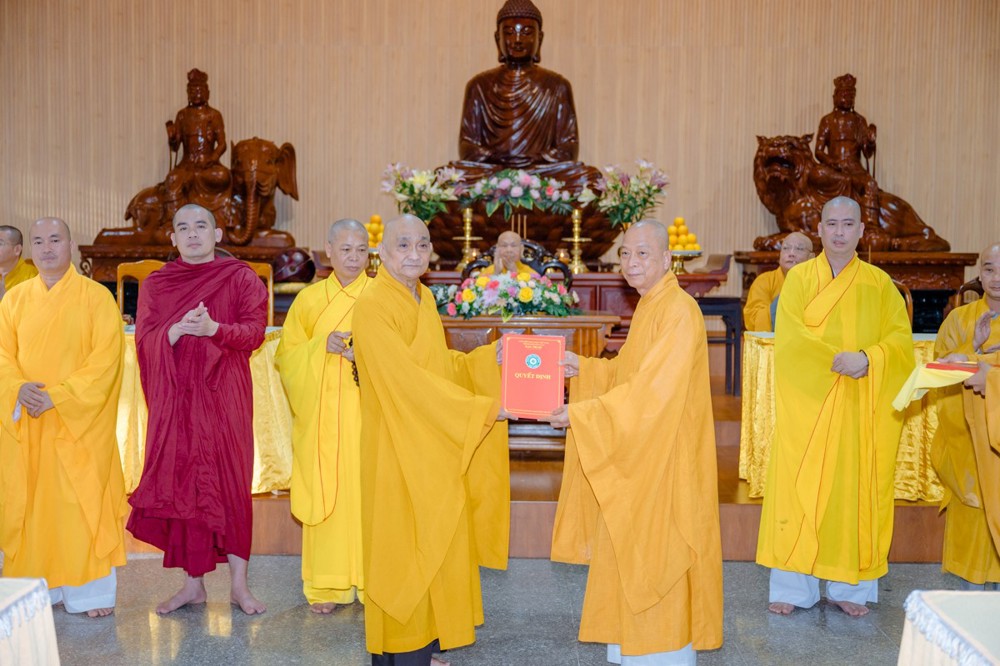 Đồng Nai: Công bố quyết định nhân sự Ban Hoằng pháp – Hướng dẫn Phật tử nhiệm kỳ 2026-2031