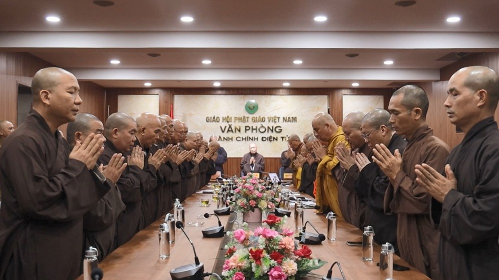 TP. HCM: Thường trực HĐTS và Ban Trị sự GHPGVN tỉnh Khánh Hoà họp triển khai công tác Đại hội Đại biểu Phật giáo tỉnh