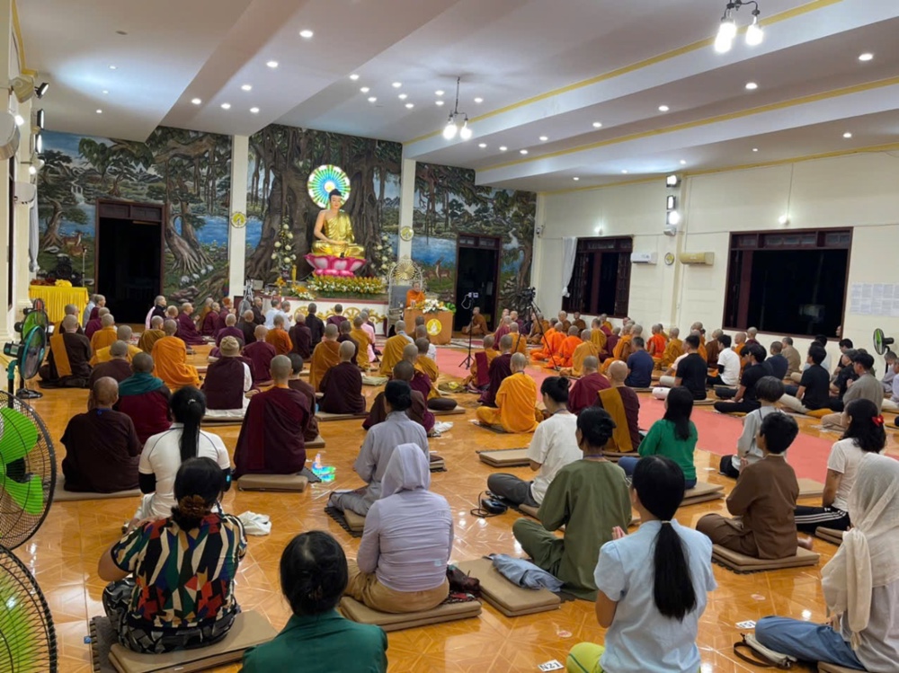 Đồng Nai: Hòa thượng Thích Bửu Chánh thuyết giảng tại khóa tu dành cho tuổi trẻ và người bận rộn