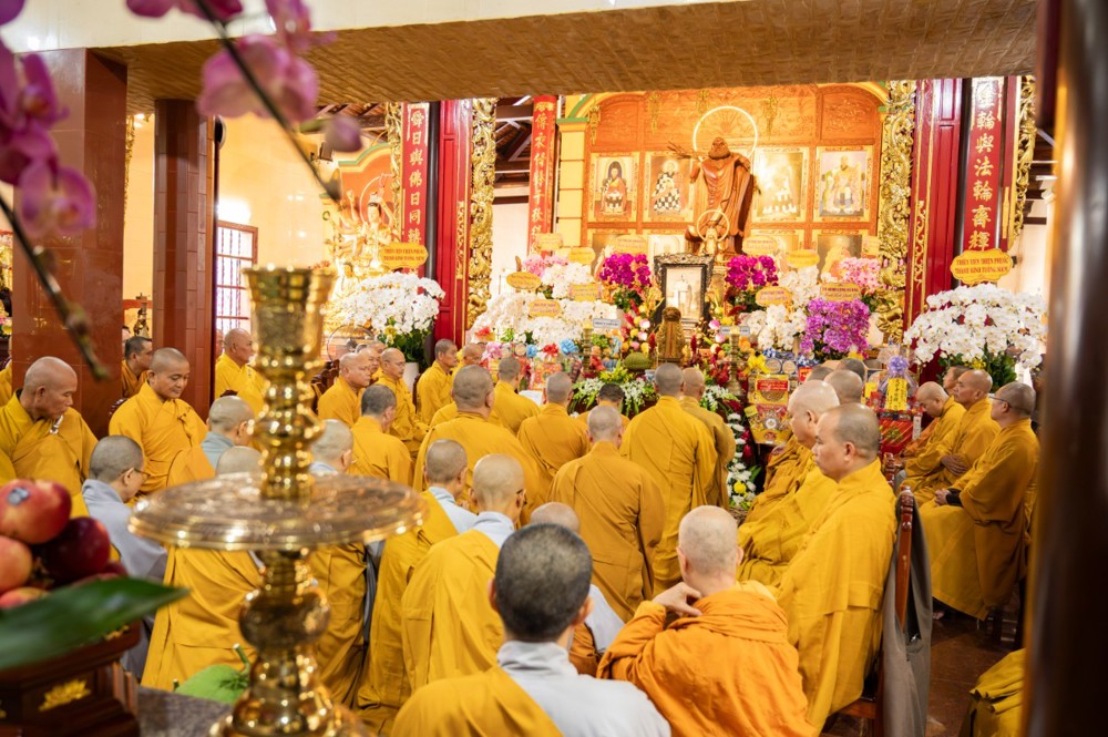 Tây Ninh: Chùa Linh Nguyên trang nghiêm tổ chức Lễ Húy kỵ Hòa thượng Minh Phương - Chơn Hương