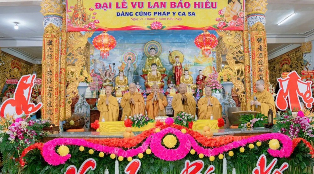 Cà Mau: Lan tỏa hương hiếu hạnh trong Đại lễ Vu Lan và tưởng niệm Tổ sư tại chùa Thiền Lâm