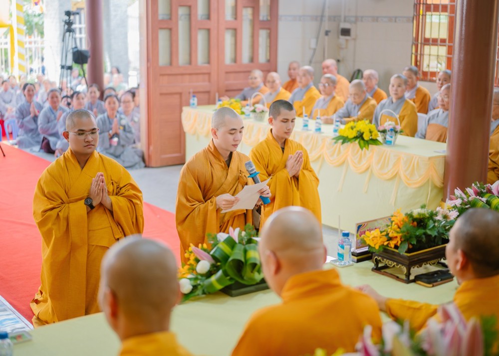 Đồng Tháp: Trang nghiêm Lễ công bố Quyết định bổ nhiệm trụ trì chùa Tân Phước, xã Mỹ Hiệp