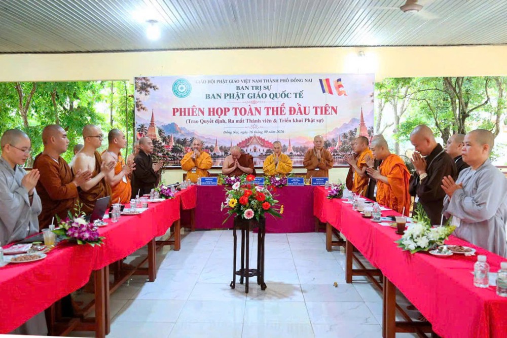 Đồng Nai: Ban Phật giáo Quốc tế triển khai phương hướng hoạt động và kiện toàn nhân sự các tiểu ban