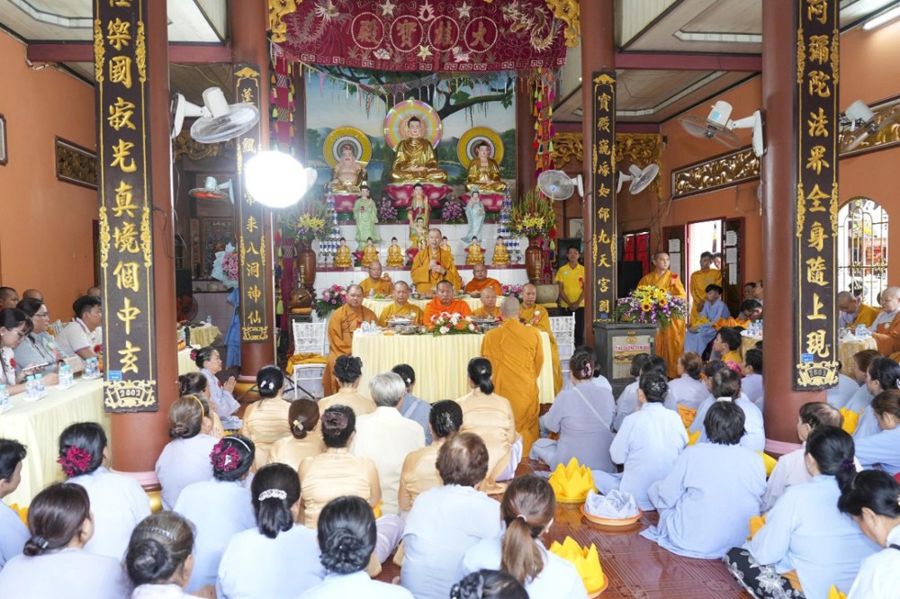 An Giang: Trang nghiêm Đại lễ Vu lan Báo hiếu PL.2570 tại chùa Phước Linh