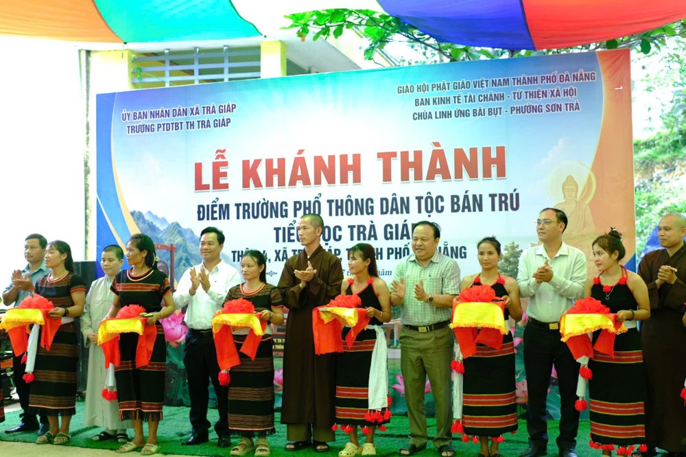 Đà Nẵng: Khánh thành điểm trường PTDTBT Tiểu học Trà Giáp, tiếp sức học sinh vùng cao