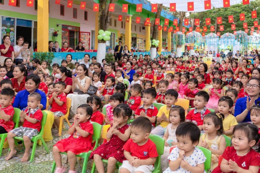 Tây Ninh: Trường Mầm non Hương Giang 2 tổ chức lễ khai giảng năm học 2026–2027