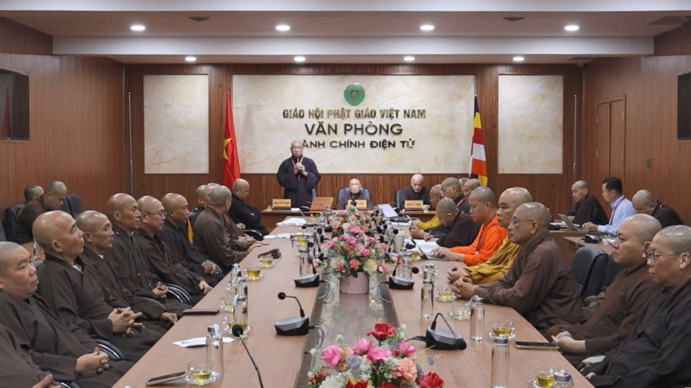 TP.HCM: Ban Giáo dục Phật giáo Trung ương họp lấy ý kiến sáp nhập các Trường Trung cấp Phật học