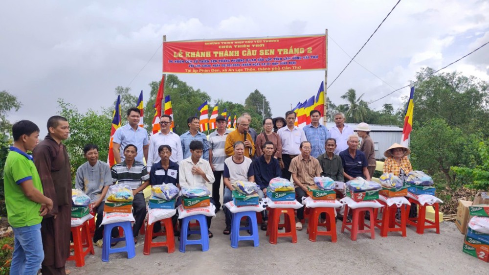 Cần Thơ: Khánh thành 4 cầu bê tông trong mùa Vu lan thắng hội năm 2026