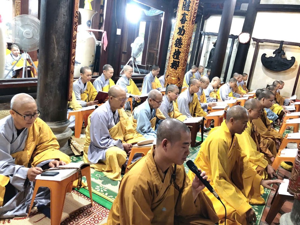 Ninh Bình: 78 hành giả hạ trường Phúc Long trang nghiêm bước vào ngày Sơ nhập Hành đạo trước mùa Tự tứ