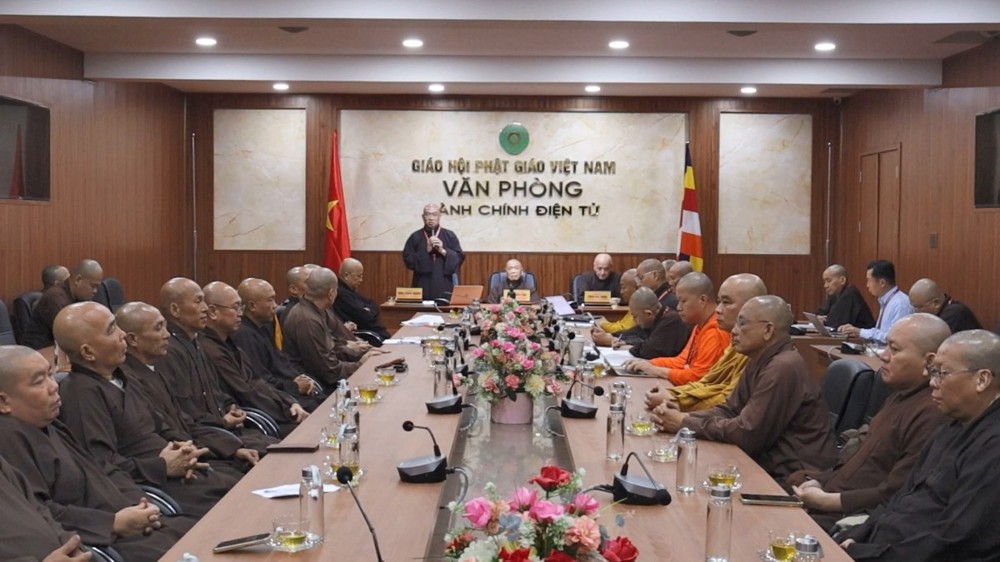 TP.HCM: Ban Giáo dục Phật giáo Trung ương họp lấy ý kiến sáp nhập các Trường Trung cấp Phật học