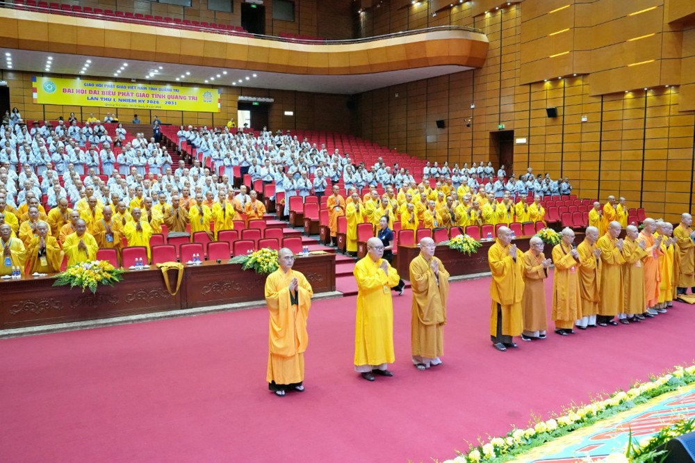 Quảng Trị: Phiên làm việc thứ nhất Đại hội Đại biểu Phật giáo tỉnh lần thứ I, nhiệm kỳ 2026-2031