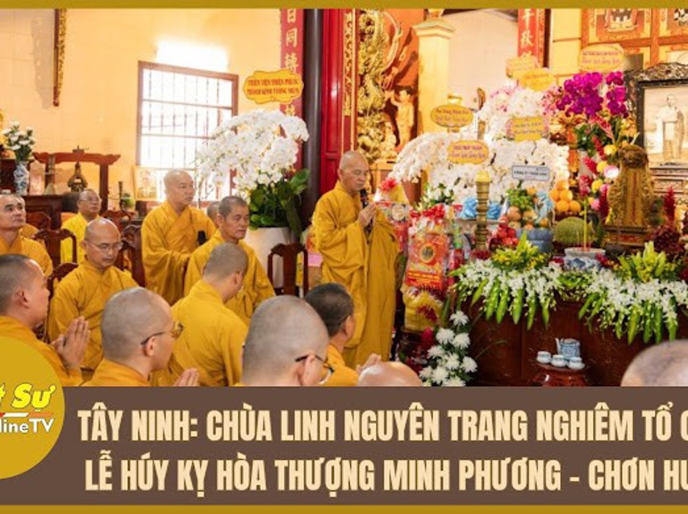 [Video] Tây Ninh: Chùa Linh Nguyên trang nghiêm tổ chức Lễ Húy kỵ Hòa thượng Minh Phương - Chơn Hương