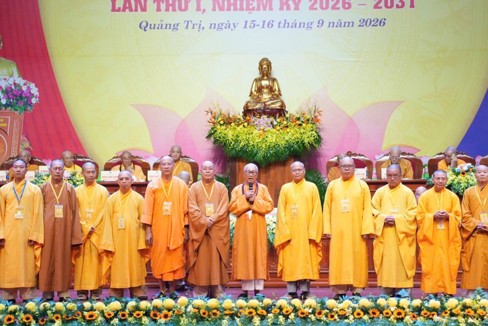 Quảng Trị: HT. Thích Tánh Nhiếp tái suy cử Trưởng ban Trị sự tại Đại hội Đại biểu Phật giáo Phật giáo tỉnh lần thứ I