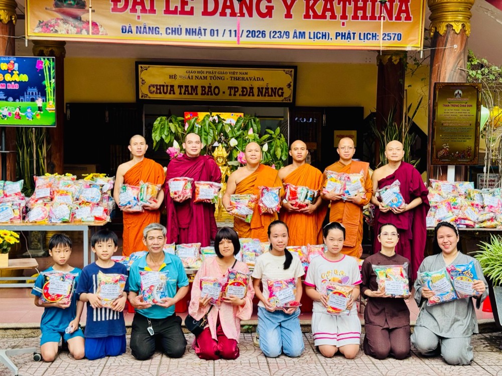 Đà Nẵng: Trọn Vẹn Nghĩa Tình Mùa Trăng Yêu Thương Tại Chùa Tam Bảo (Trung Thu 2026)