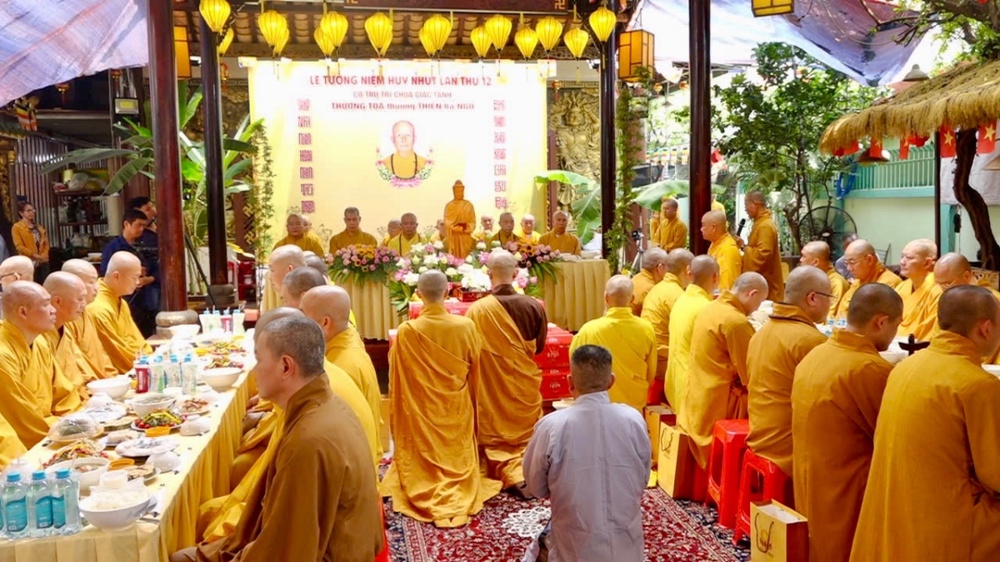 TP.HCM: Chùa Giác Tánh tưởng niệm huý kỵ lần thứ 14 cố Thượng toạ Thích Thiện Ngộ