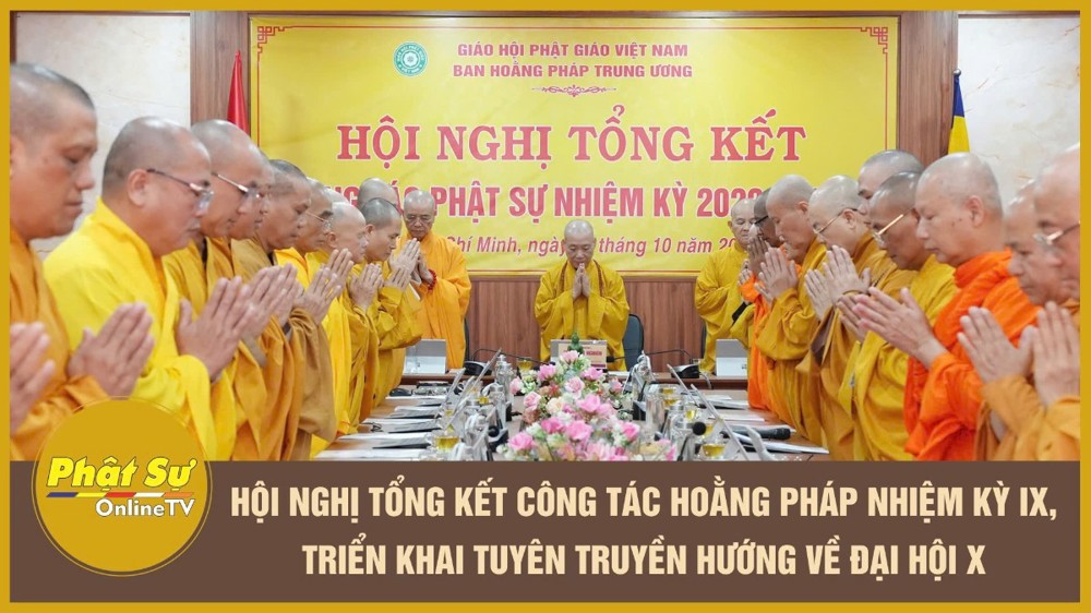 [Video] TP. HCM: Hội nghị Tổng kết công tác Hoằng pháp nhiệm kỳ IX, triển khai tuyên truyền hướng về Đại hội X