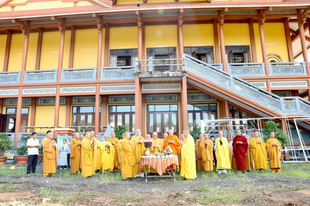 Đồng Nai: Động thổ xây dựng tăng xá Chùa Tỉnh Hội, phường Bình Phước - kiến tạo không gian tu học cho tăng ni