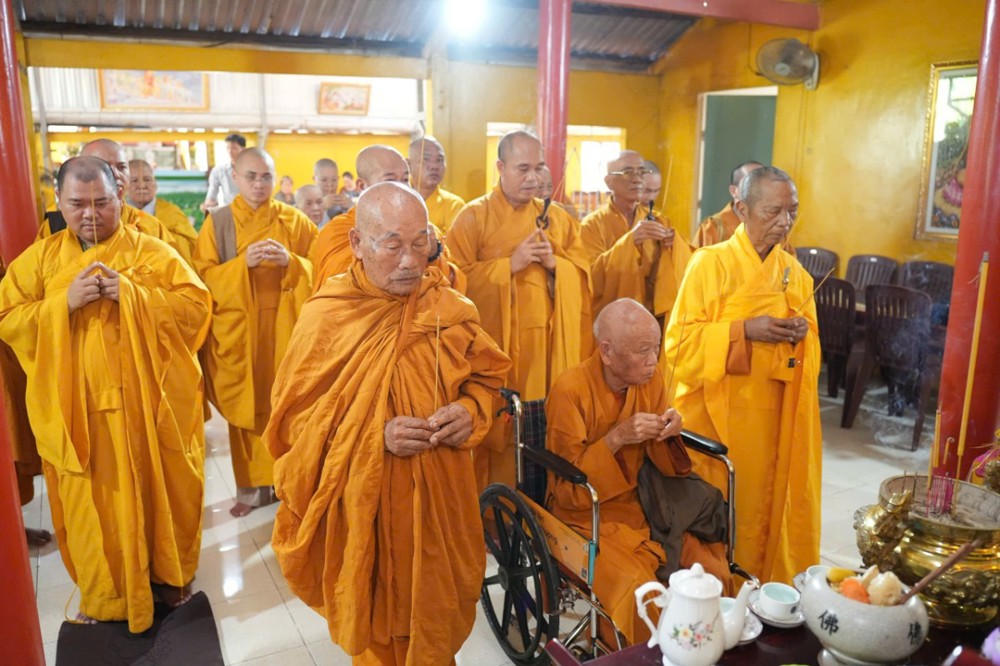 An Giang: Trang nghiêm lễ Hiệp kỵ Tổ sư tại chùa Bửu Hưng