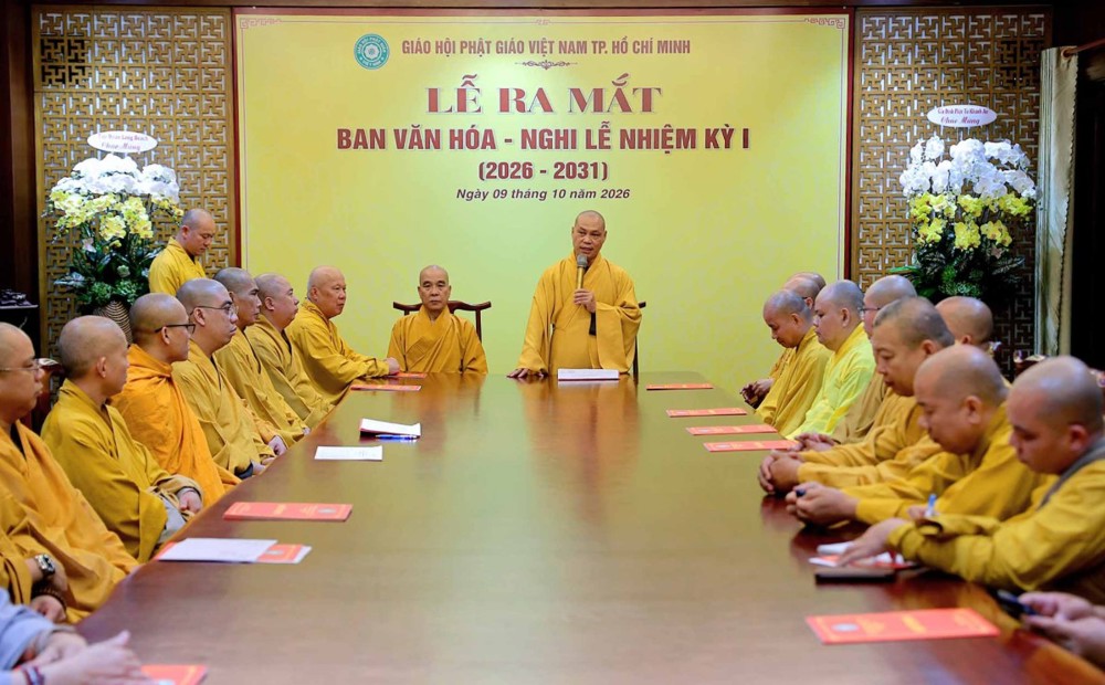 Ban Văn hóa – Nghi lễ GHPGVN TP.HCM họp phiên đầu tiên, triển khai các Phật sự trọng tâm 