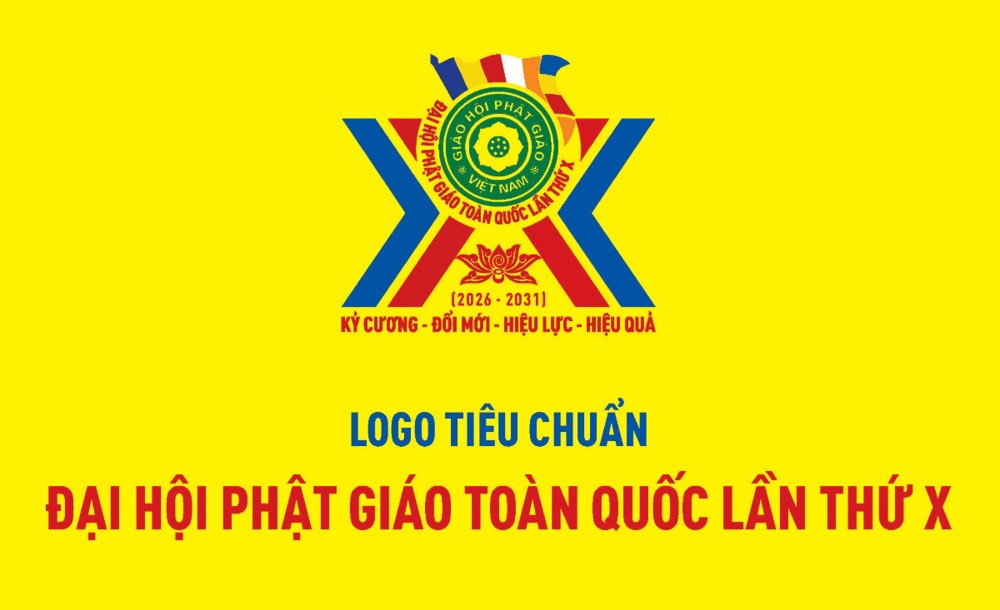 Biểu trưng (logo) Đại hội Đại biểu Phật giáo toàn quốc lần thứ X, nhiệm kỳ 2026–2031