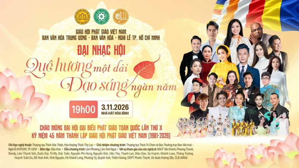 [Video] Đại nhạc hội “Quê hương một dải – Đạo sáng ngàn năm”