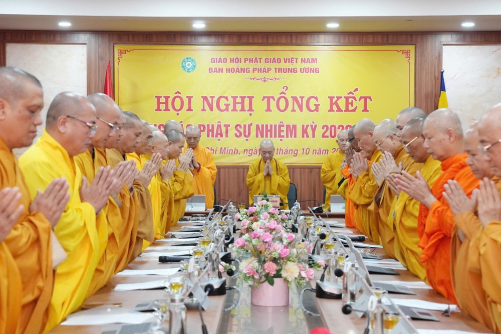 TP. HCM: Hội nghị Tổng kết công tác Hoằng pháp nhiệm kỳ IX, triển khai tuyên truyền hướng về Đại hội X
