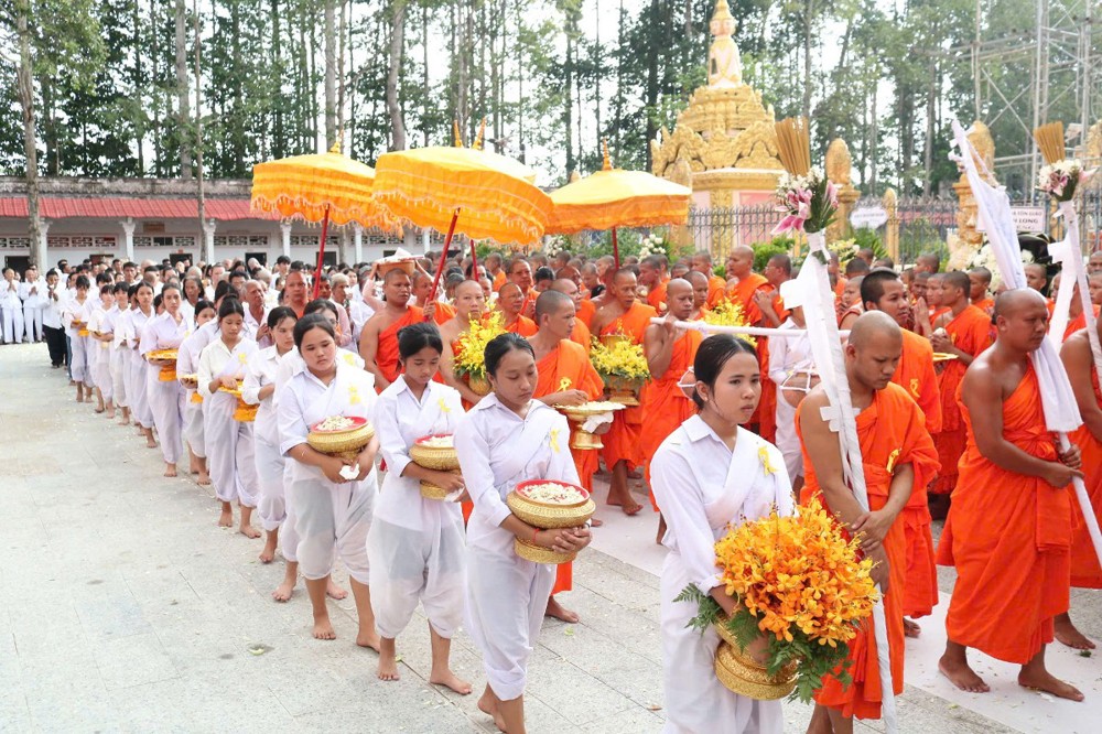 Vĩnh Long: Trang nghiêm Lễ Truy niệm, cung tống Kim quan Hòa thượng Kim Ngọc Toàn trà-tỳ 