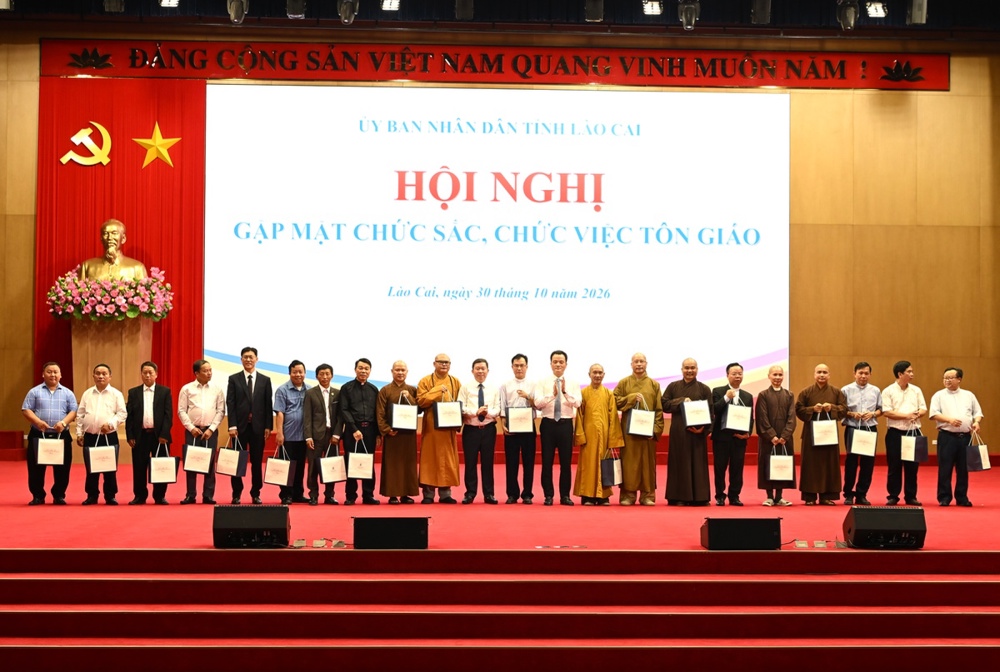 Lào Cai:  UBND Tỉnh tổ chức Hội nghị gặp mặt chức sắc, chức việc Tôn giáo trên địa bàn