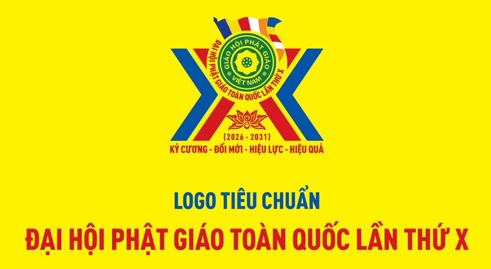 Biểu trưng (logo) Đại hội Đại biểu Phật giáo toàn quốc lần thứ X, nhiệm kỳ 2026–2031