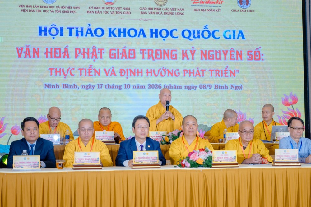 Hội thảo khoa học quốc gia: Văn hóa Phật giáo Việt Nam trong kỷ nguyên số