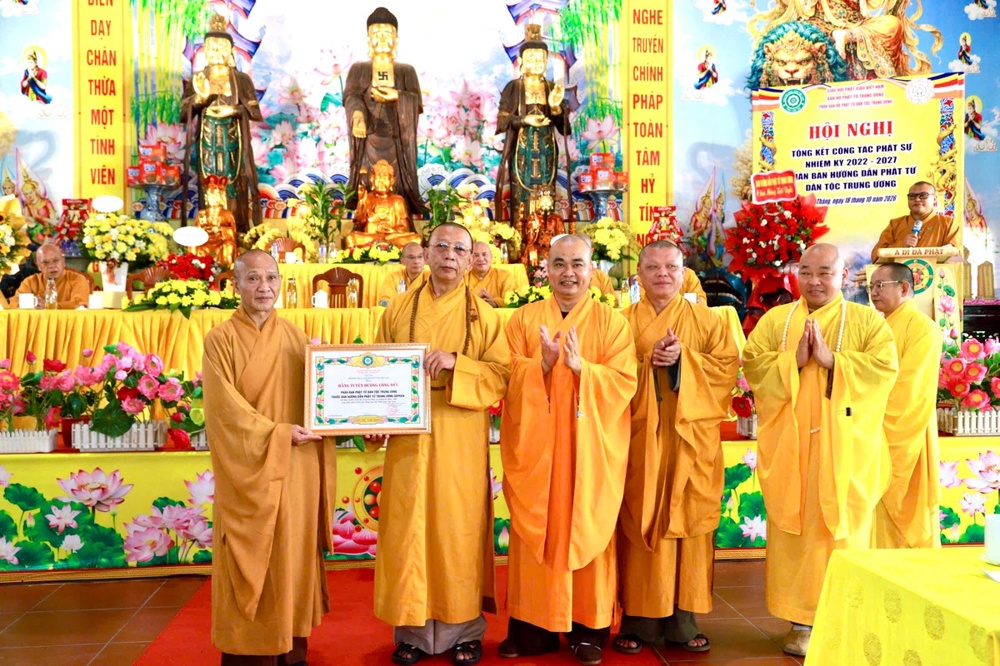 Phân ban Phật tử Dân tộc Trung ương tổ chức Hội nghị Tổng kết Phật sự nhiệm kỳ IX (2022 – 2027)
